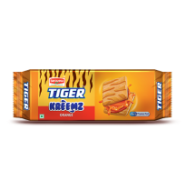 Britannia Tiger Orange Cream biscuit - 43gm Pouch